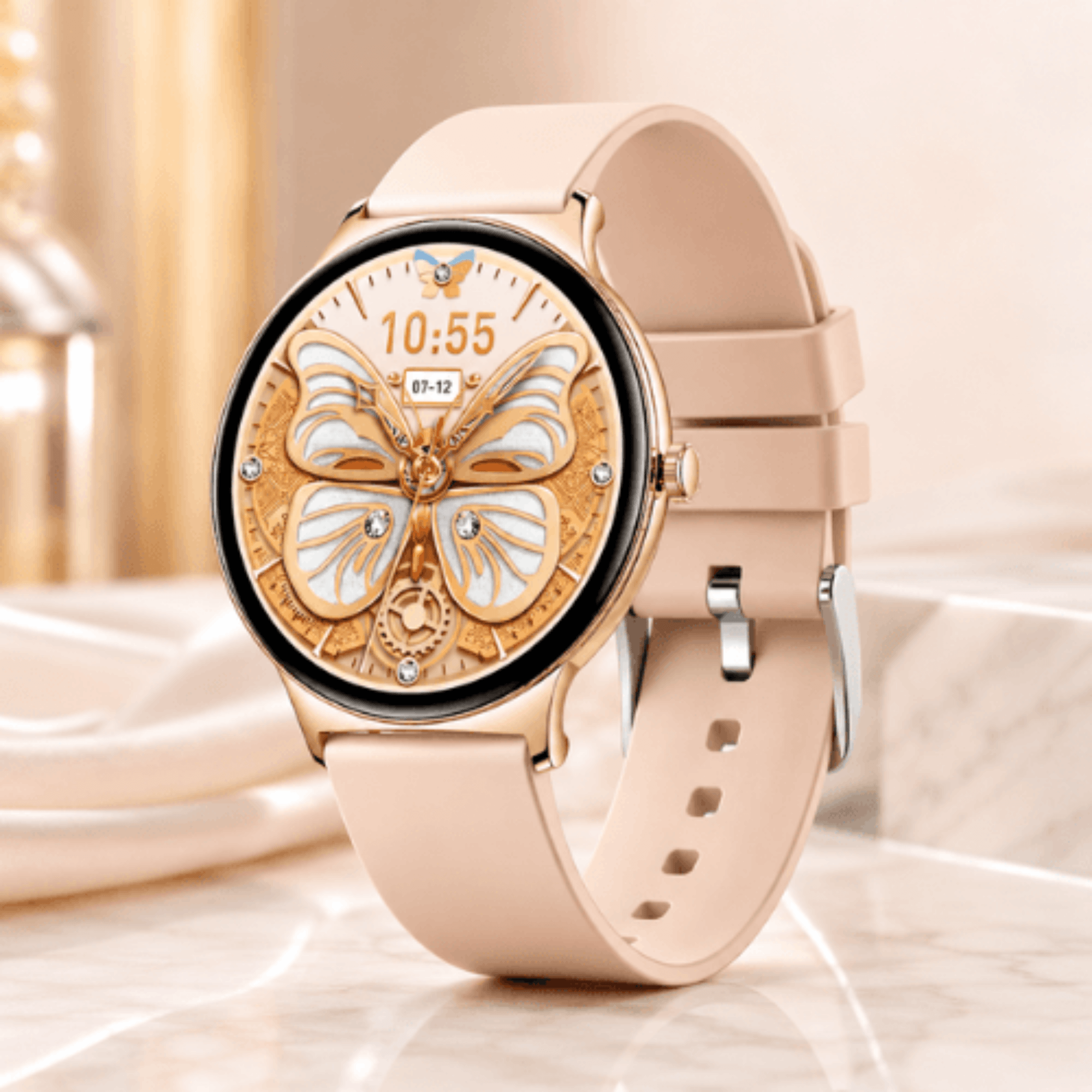 Smartwatch femme VANOVAA bracelet papillon élégant