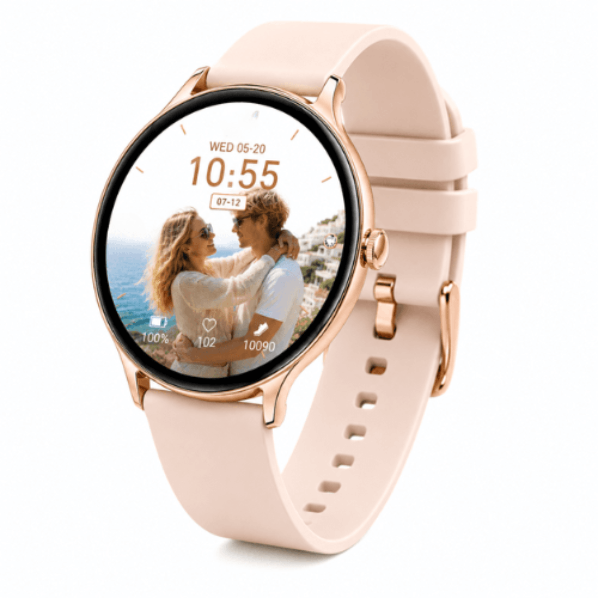 Smartwatch femme VANOVAA écran AMOLED montre connectée élégante