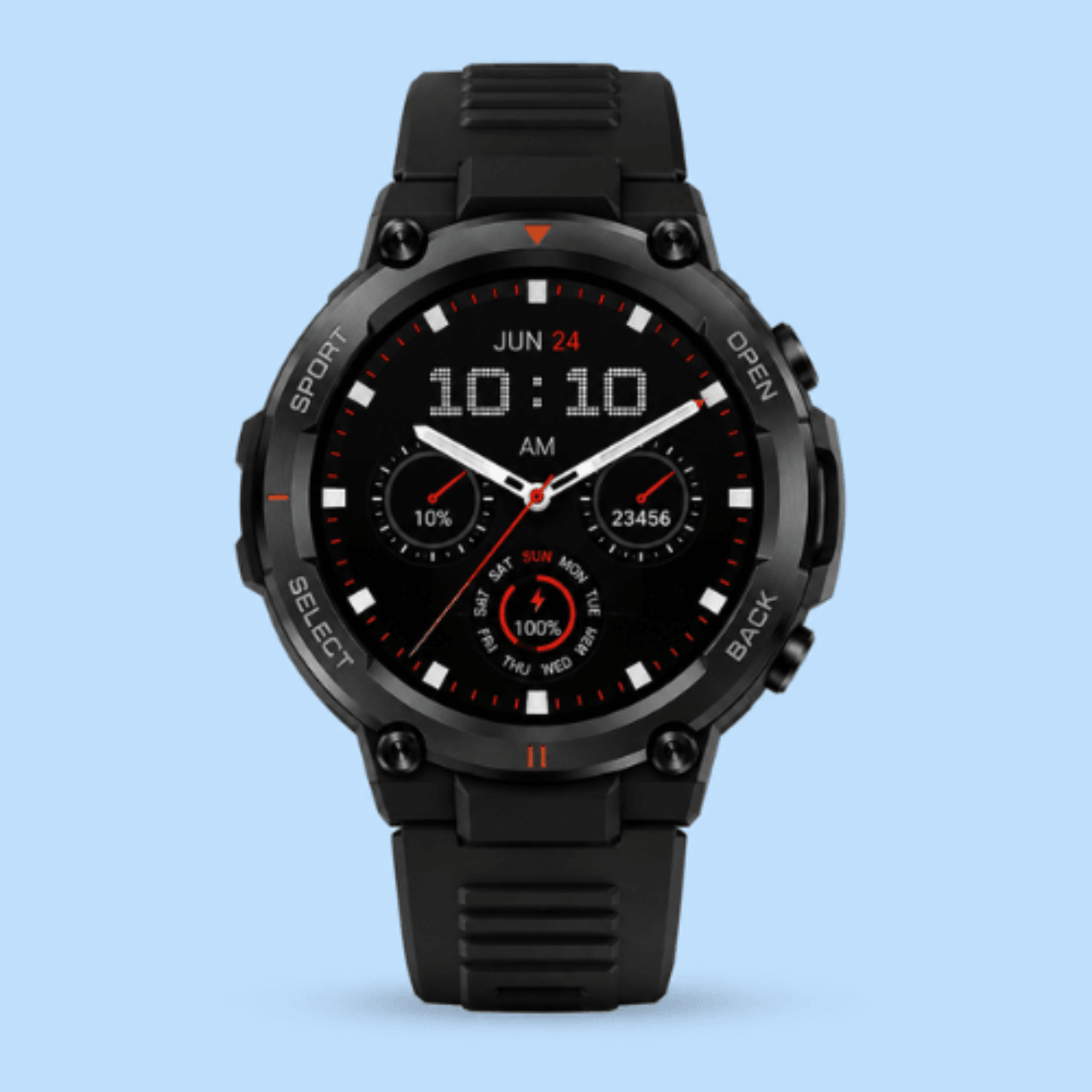 Vanovaa Smartwatch Heren & Dames – Bluetooth Bellen, 1.39" IPS HD, IP67 – Hartslagmeter & 100+ Sportmodi – Incl. Extra Band