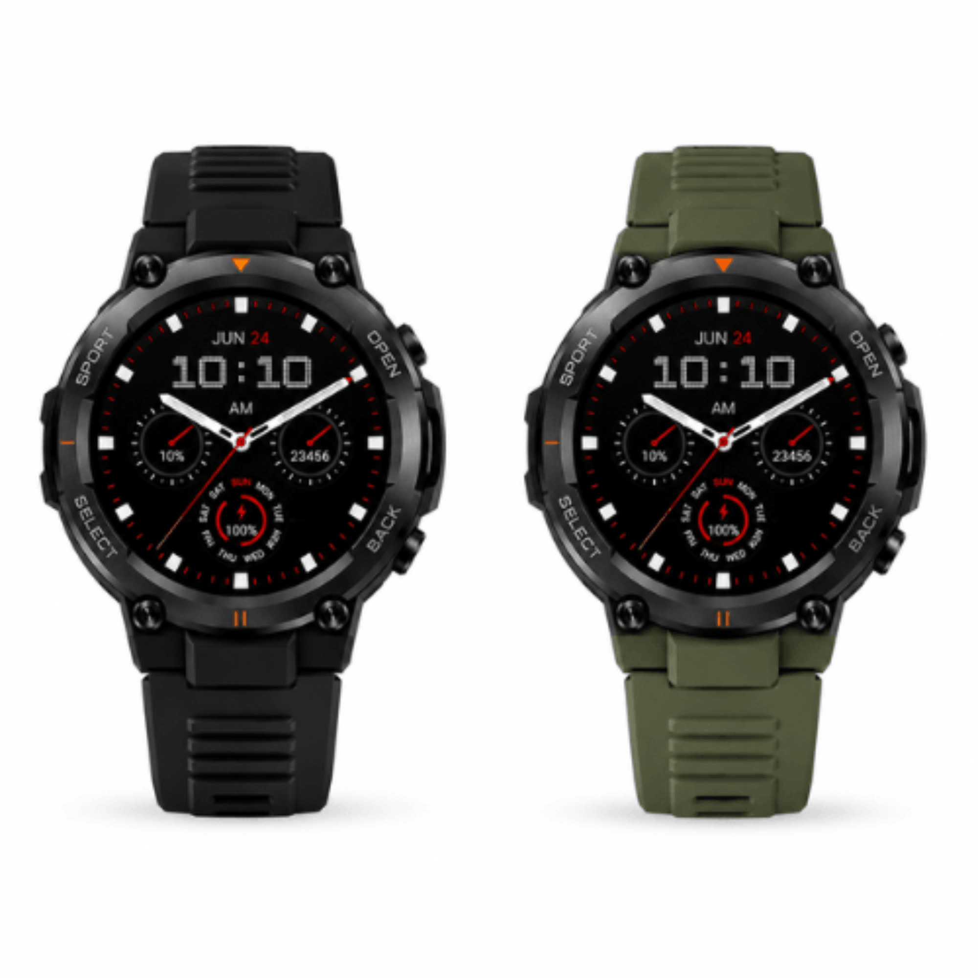 Vanovaa Smartwatch Heren & Dames – Bluetooth Bellen, 1.39" IPS HD, IP67 – Hartslagmeter & 100+ Sportmodi – Incl. Extra Band