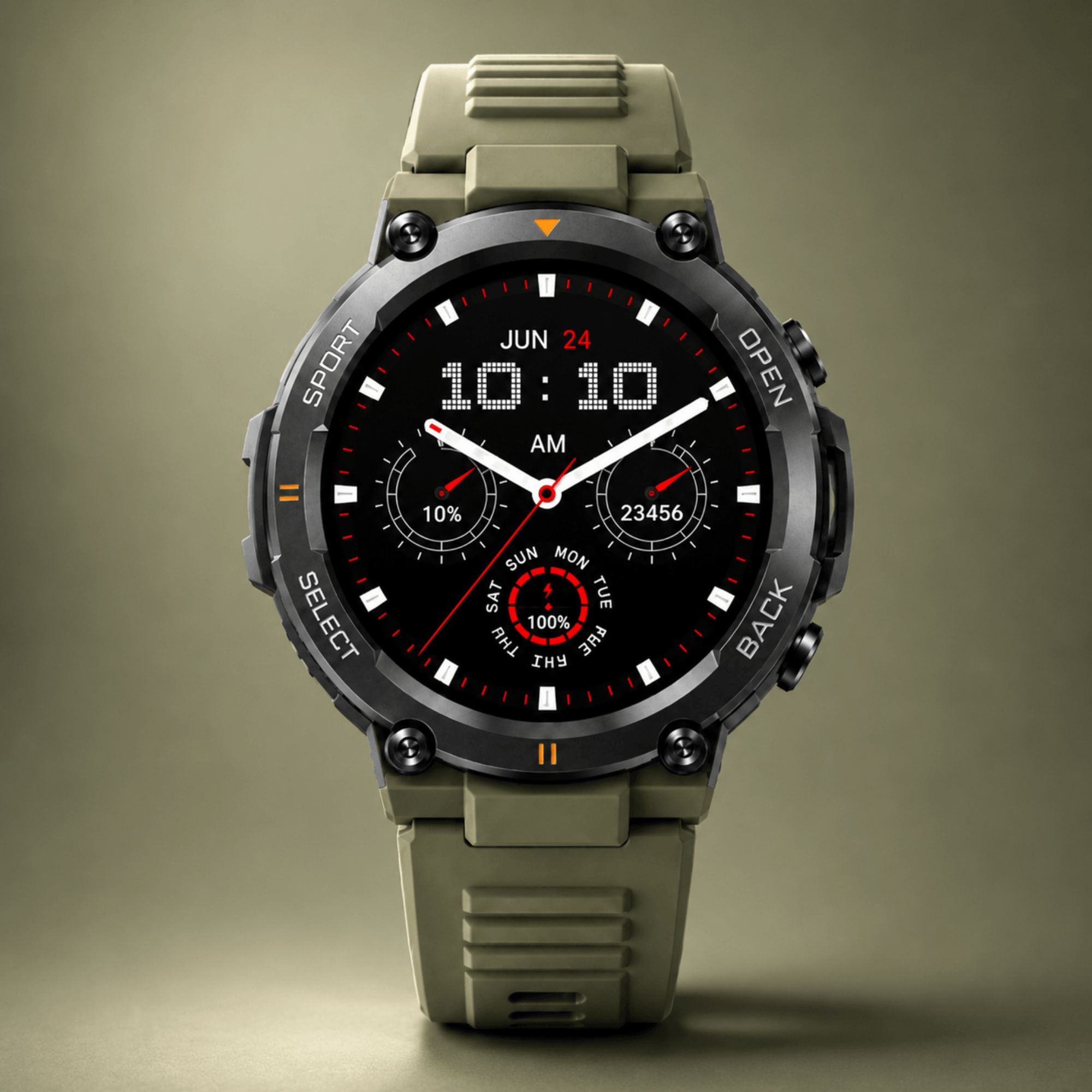 Vanovaa Smartwatch Heren & Dames – Bluetooth Bellen, 1.39" IPS HD, IP67 – Hartslagmeter & 100+ Sportmodi – Incl. Extra Band