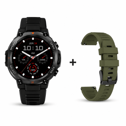 Smartwatch homme VANOVAA pack complet accessoires