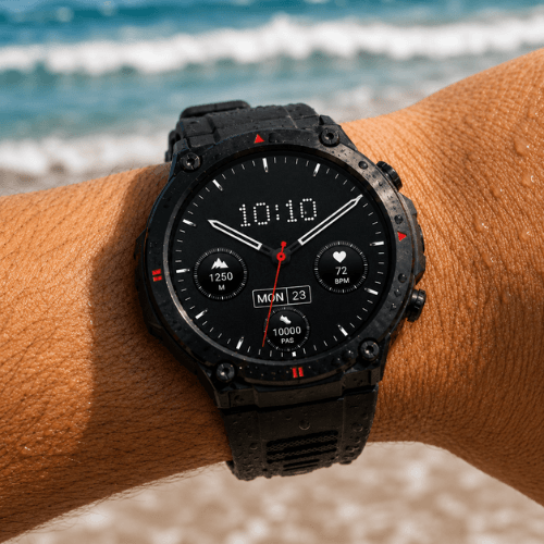 VANOVAA Smartwatch Homme 1,39" – Appels Bluetooth, 120+ Sports, Cardio SpO2, IP68